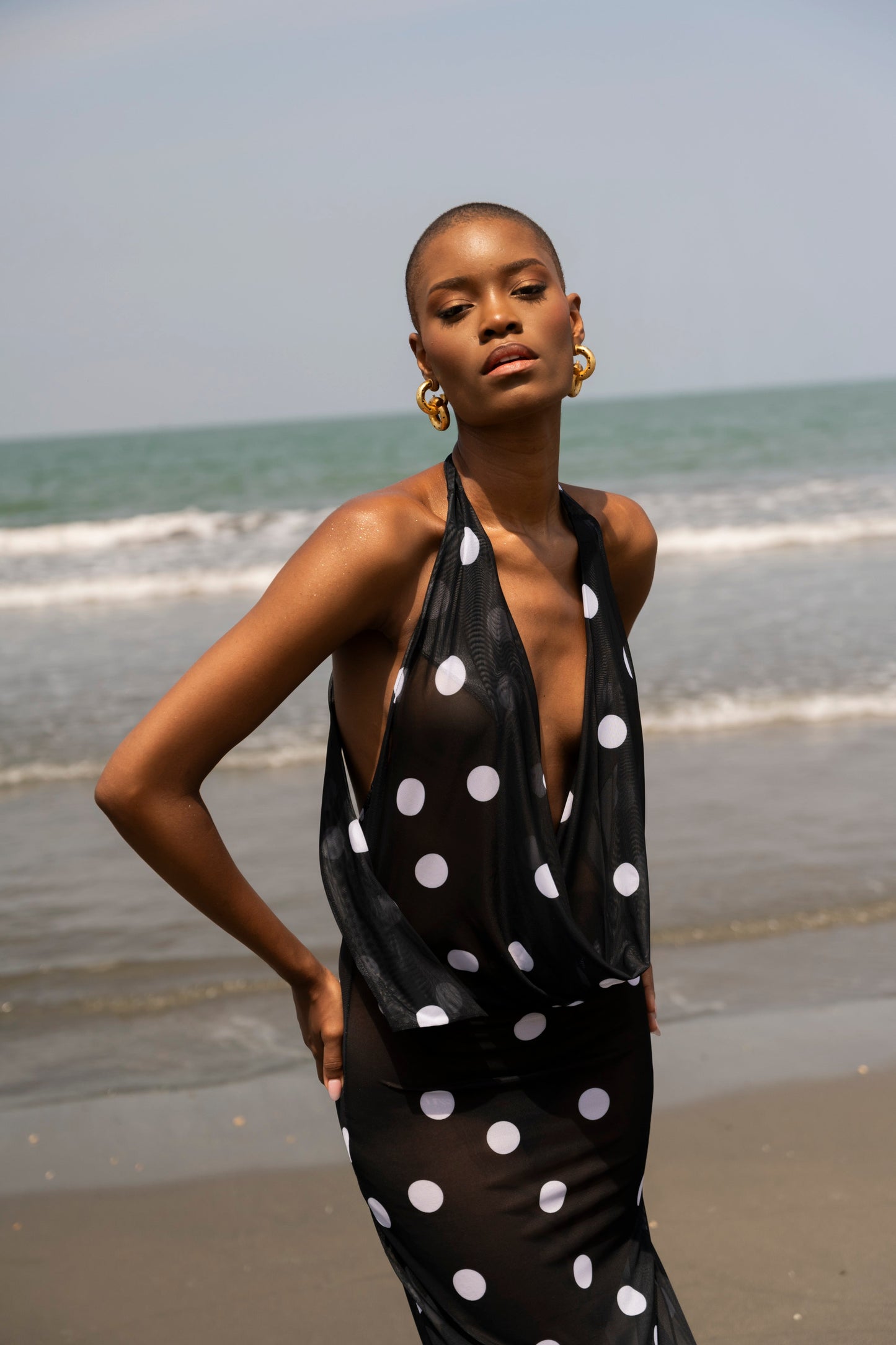 FULL MOON MESH DRESS