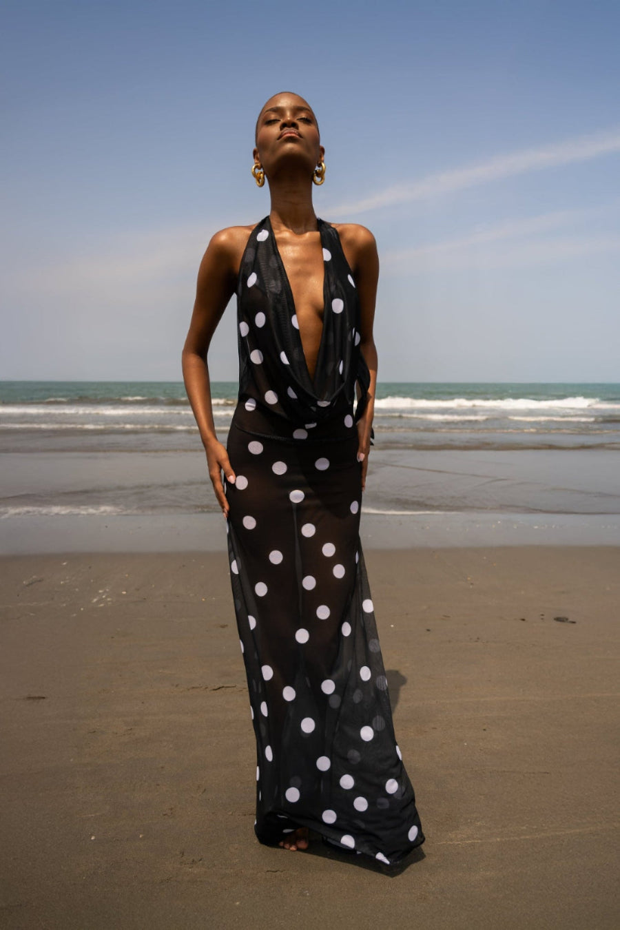FULL MOON MESH DRESS